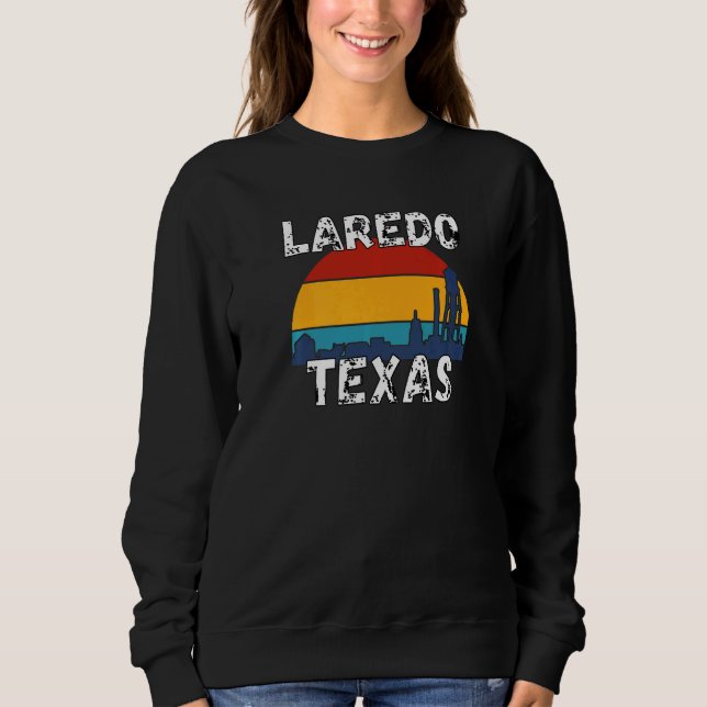 Sweatshirt Texas Rétro  Laredo Texas Souvenirs (Devant)