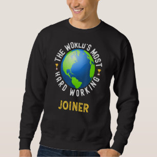 Sweatshirt Texte Dire le plus dur des compagnons de travail d