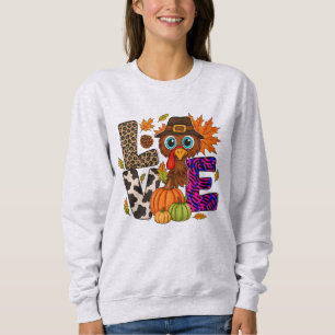 Sweatshirt Thanksgiving Love