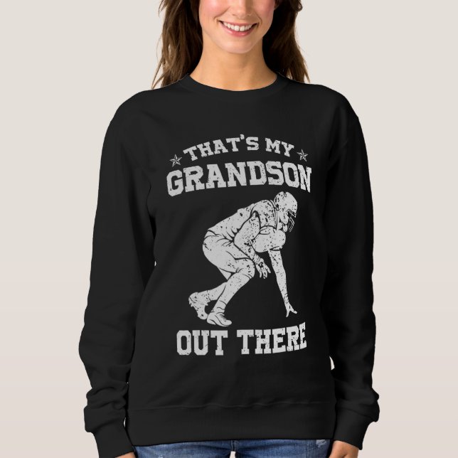 Sweatshirt That's My Daughter Out There Football For Sister B (Devant)