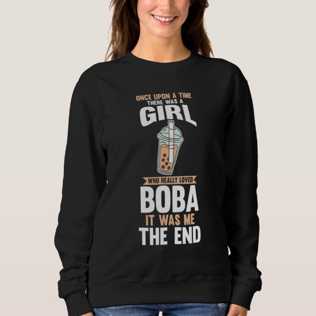 Sweatshirt Thé bulbe Boba Tea (Devant)