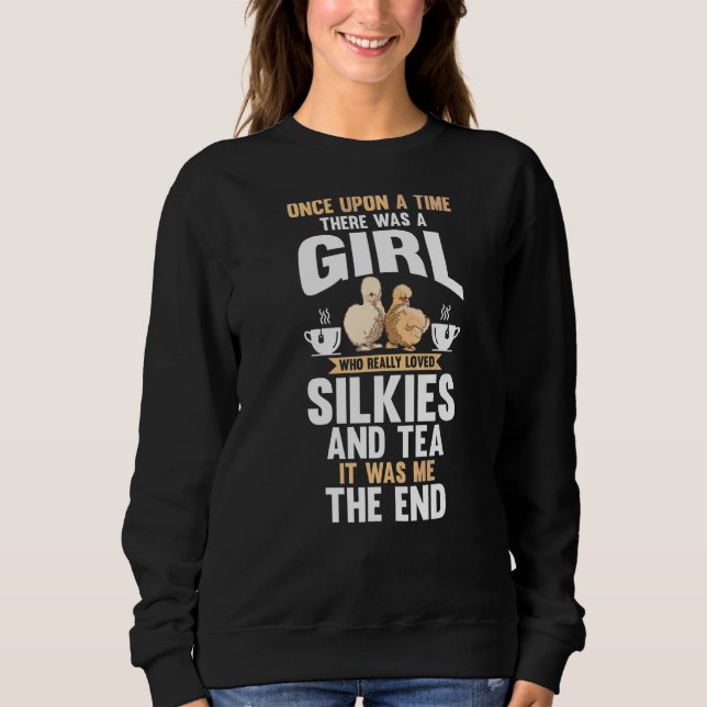 Sweatshirt Thé Et Poulets De Silkie (Devant)