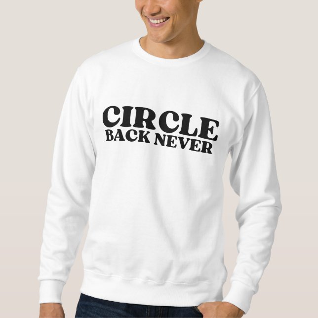 Sweatshirt The Execution Layer | Circle Back Never Crewneck (Devant)