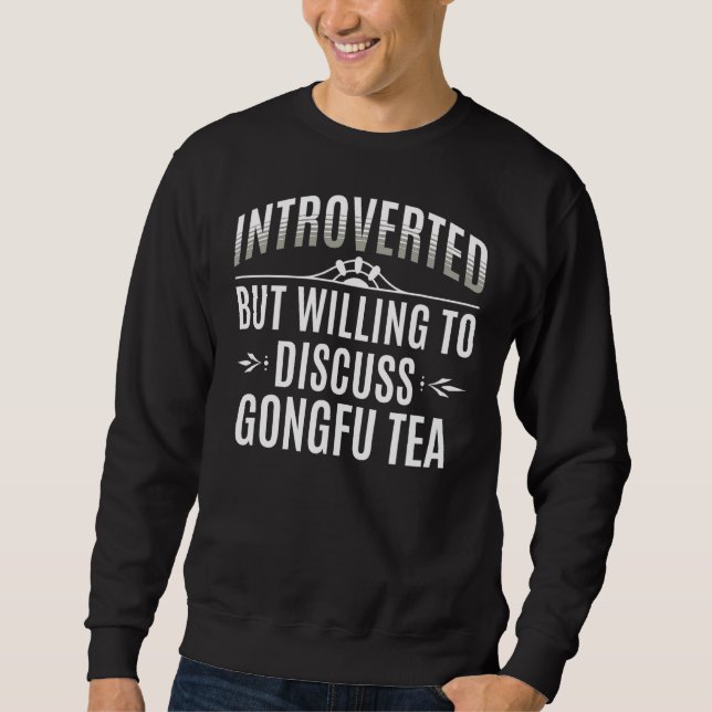 Sweatshirt Thé Gongfu introduit (Devant)