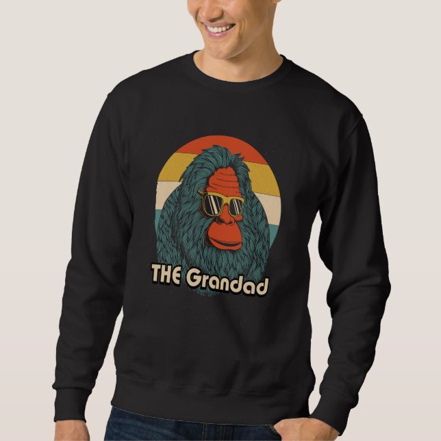 Sweatshirt The Grandad Fathers Day Grandpa Parents Grandfathe (Devant)