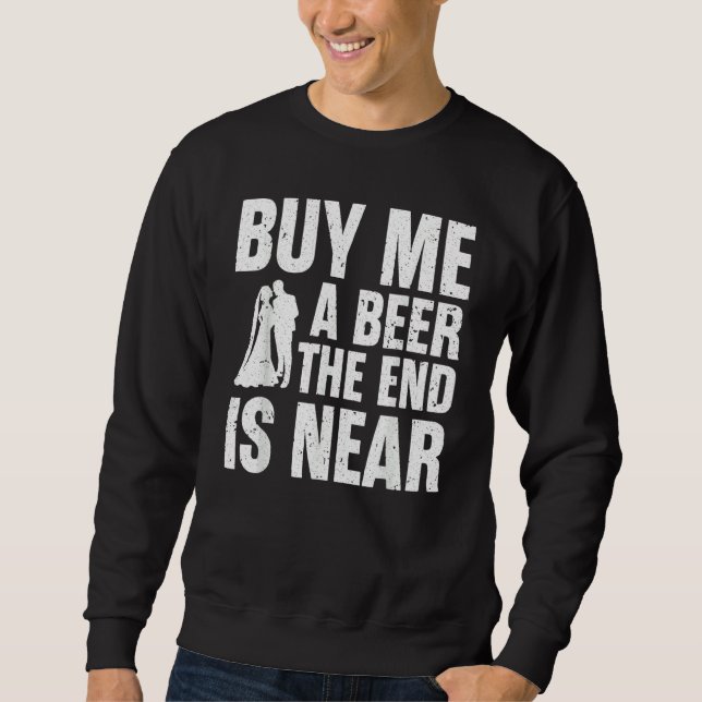 Sweatshirt The Groom Bachelor Supplies Party Wedding Groom Br (Devant)