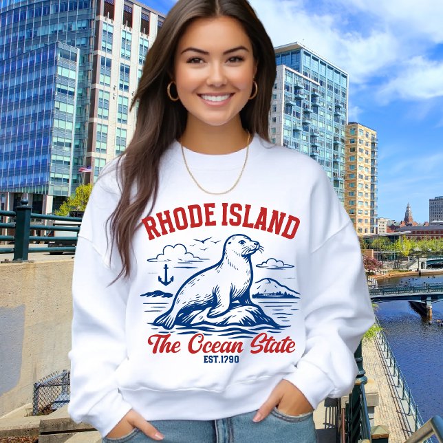 Sweatshirt The Ocean State Seal – Rhode Island Gift (Créateur téléchargé)
