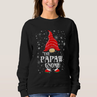 Sweatshirt The Papaw Gnome Matching Family Group Christmas Pa