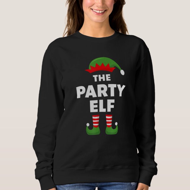 Sweatshirt The Party Elf 1 (Devant)