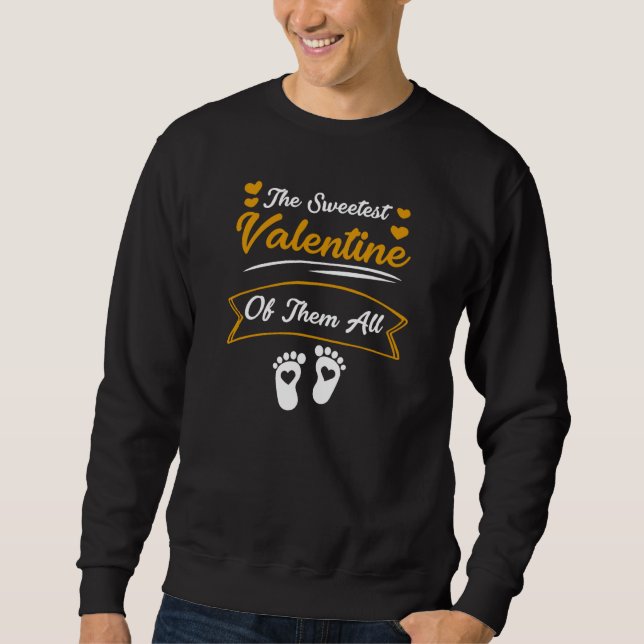 Sweatshirt The Sweetest Valentines of them all Little Hearts  (Devant)