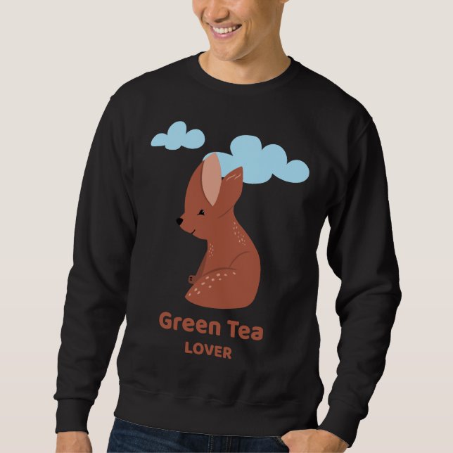 Sweatshirt Thé vert (Devant)