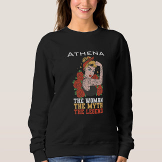 Sweatshirt The woman the myth the legend Athena Premium