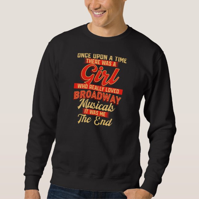 Sweatshirt Théâtre de Broadway (Devant)