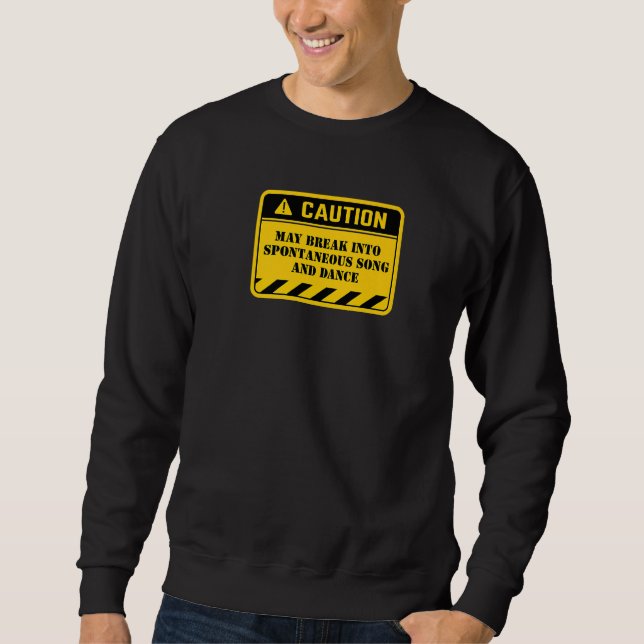 Sweatshirt Théâtre musical de Broadway Pantomime Panto Chanso (Devant)