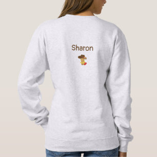 Sweatshirt Thème Occidental Cowboy Famille Vacances Personnal