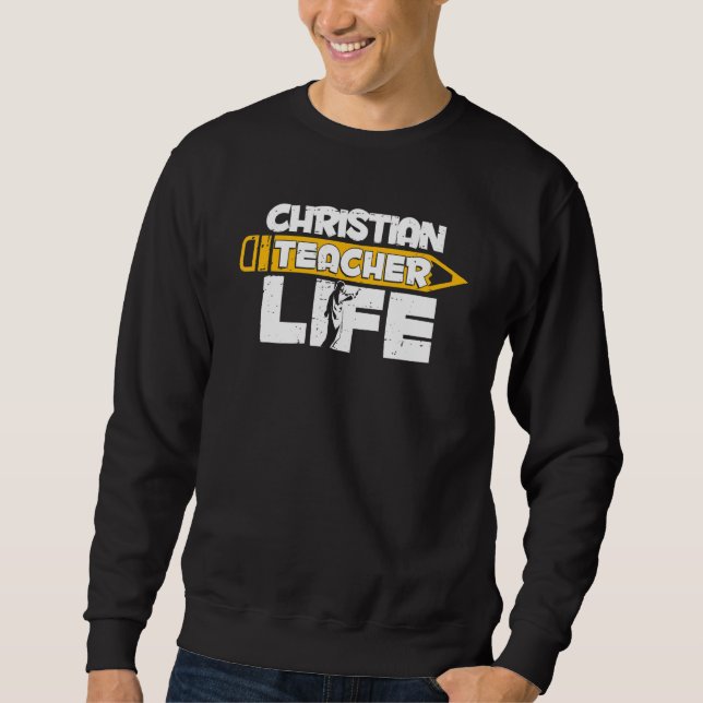 Sweatshirt Theology Bible Study  Christianity Christian Teach (Devant)