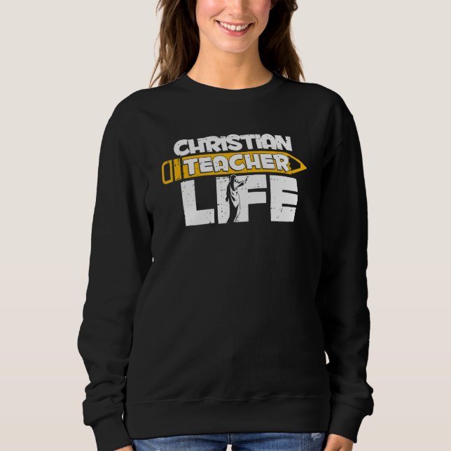 Sweatshirt Theology Bible Study  Christianity Christian Teach (Devant)