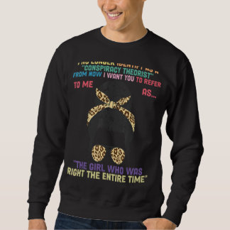 Sweatshirt Théoriste du complot Leoprad Femmes