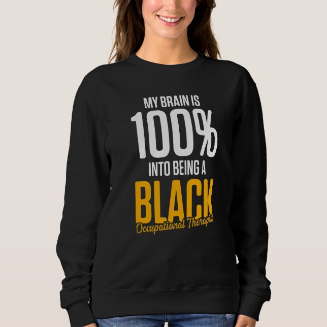 Sweatshirt Thérapie ergothérapeute de l'OT 11 (Devant)