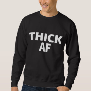 Sweatshirt Thicc Courir Des Vêtements Épais AF Urbain Pour Bl
