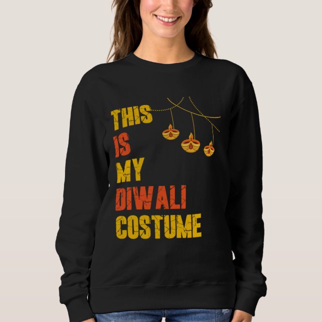 Sweatshirt This is my Diwali Custom  Shubh Deepalawi Colorful (Devant)