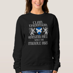 Sweatshirt Thomson Scottish Family Scottish Nom Clan Lion