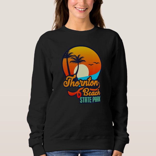 Sweatshirt Thornton Beach State park California USA America 1 (Devant)