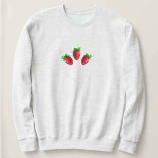 Sweatshirt Three Strawberries