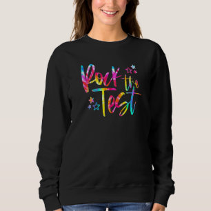 Sweatshirt Tie Dye Rock L'Enseignant du jour de test