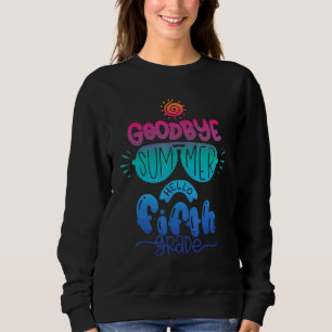 Sweatshirt Tiedye Bonjour Cinquième 5e Professeur de classe P