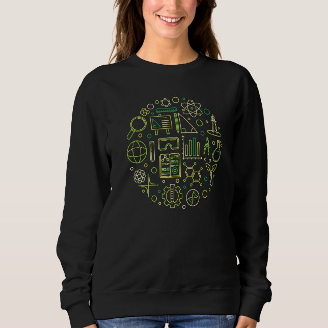 Sweatshirt Tige Science pour la science (Devant)
