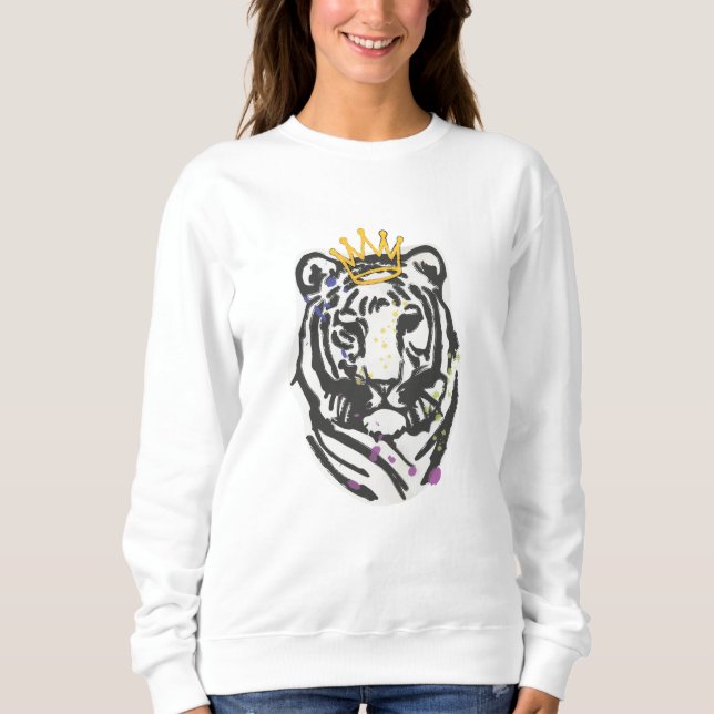 Sweatshirt Tiger (Devant)