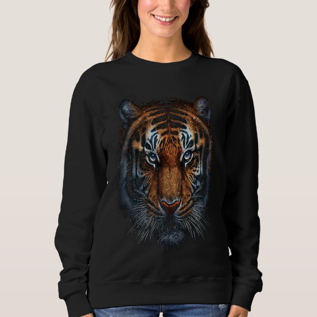 Sweatshirt Tiger Animal  Tiger (Devant)