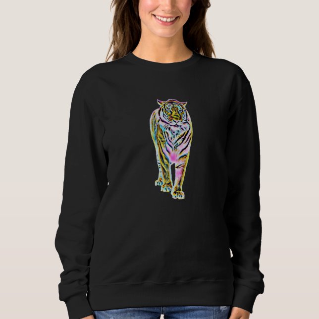 Sweatshirt Tiger Motif  3 (Devant)