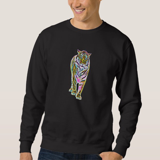 Sweatshirt Tiger Motif  3 (Devant)