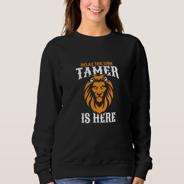 Sweatshirt Tiger Tamer Ici Animal Circus Ringmaster Act (Devant)