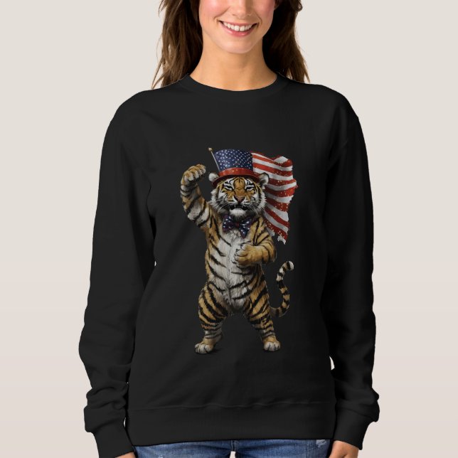 Sweatshirt Tiger Usa (Devant)