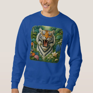 Sweatshirt Tigre Jungle Luxuriante