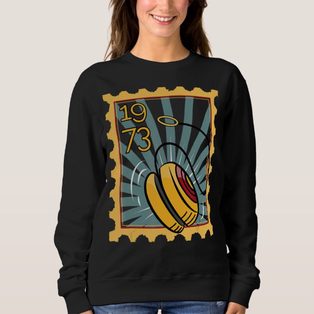 Sweatshirt Timbre Postal Avec Yo Yo 1973 (Devant)