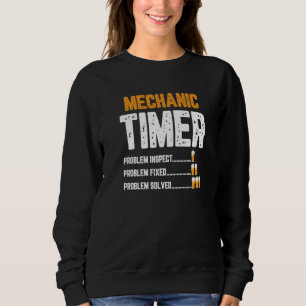 Sweatshirt Timer mécanique voiture bière mécanique