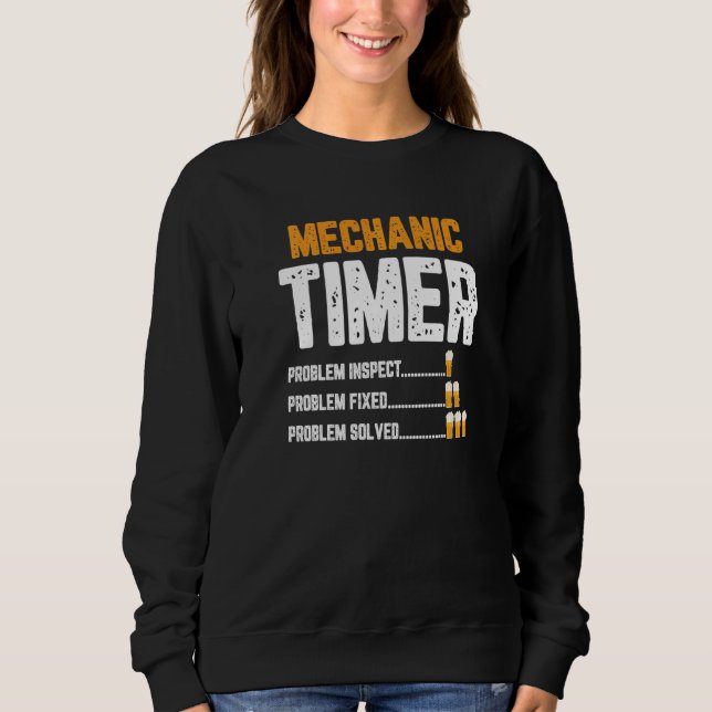 Sweatshirt Timer mécanique voiture bière mécanique (Devant)