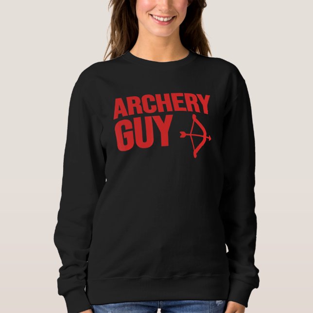 Sweatshirt Tir à l'arc Guy Bow Chasse au tir à l'arc Hommes c (Devant)