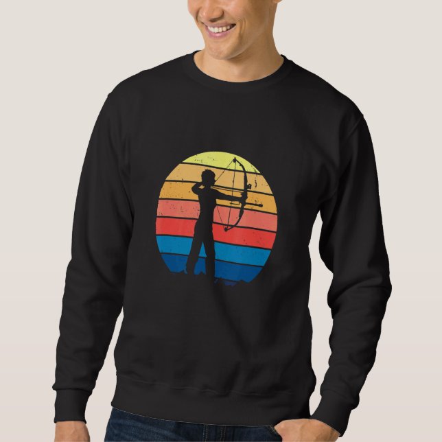 Sweatshirt Tir à l'arc pour hommes Tir à l'arc (Devant)