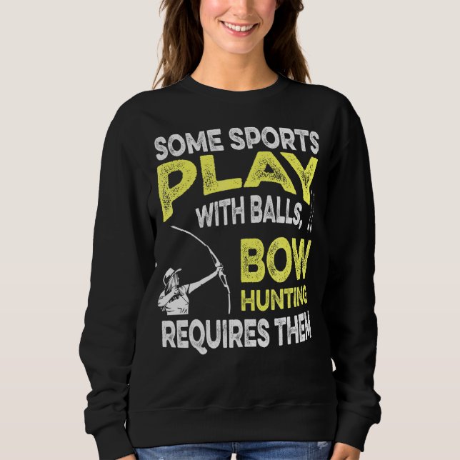 Sweatshirt Tir À L'Arc Pour Un Chasseur De Bow 1 (Devant)