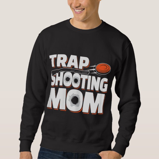 Sweatshirt Tirer sur une maman (Devant)