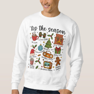 Sweatshirt ’Tis the Season Christmas Icons Sweater