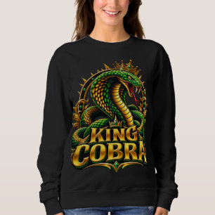 Sweatshirt Titre : King Cobra – Pouvoir du serpent royal et s