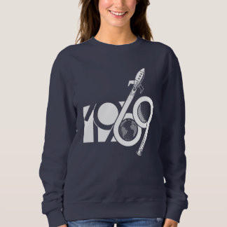 Sweatshirt To the Moon 69 - white