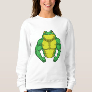 Sweatshirt Toad en Bodybuilder avec de grands Muscles