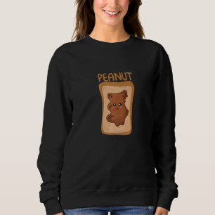 Sweatshirt Toast à la danse au beurre de cacahuète
